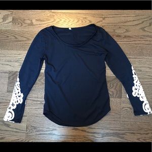 Navy long sleeve